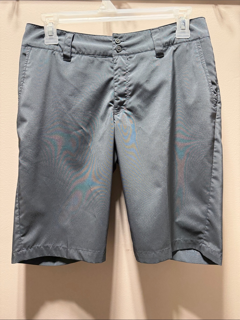 Women’s Athletic Golf Shorts - Slate Gray
